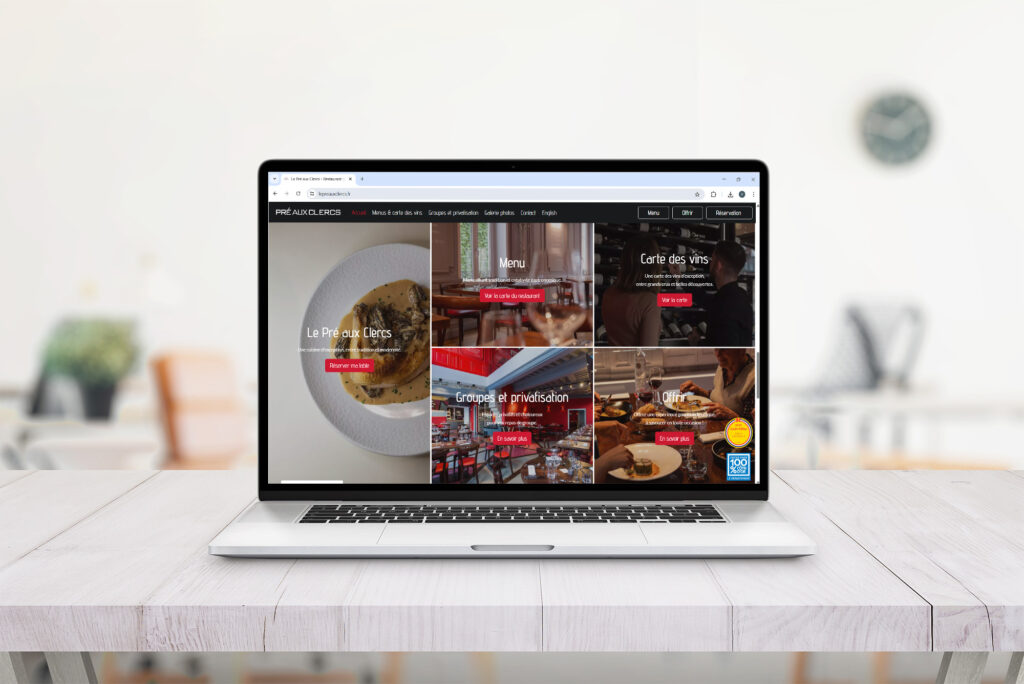 Création site internet restaurant Neuchâtel